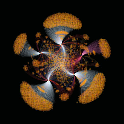 Flusso e forma: metamorfosi dell’Informazione - a Digital Art Artowrk by Angelo Demitri Morandini
